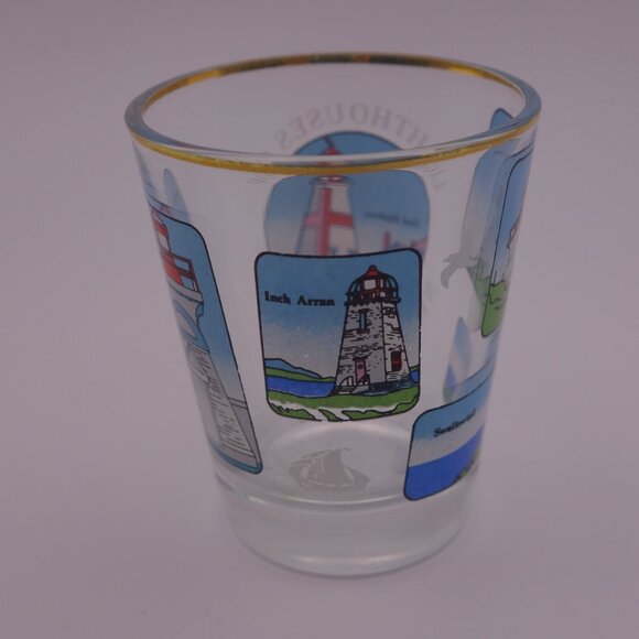 Set of 3 Shot Glasses-Australia-Palm Beach Princess-Lighthouses of New Brunswick - Picture 14 of 16